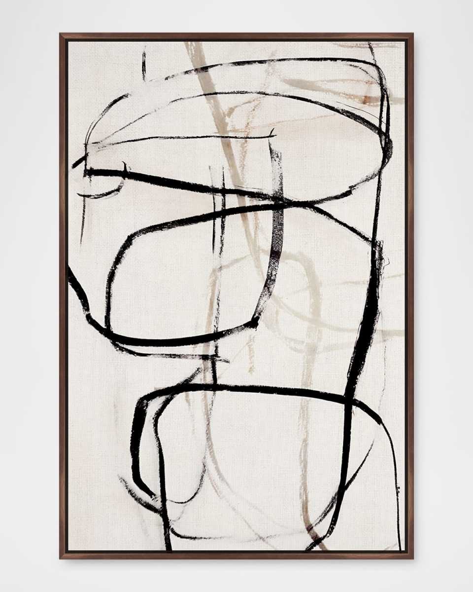 "Scripted" Framed Giclee